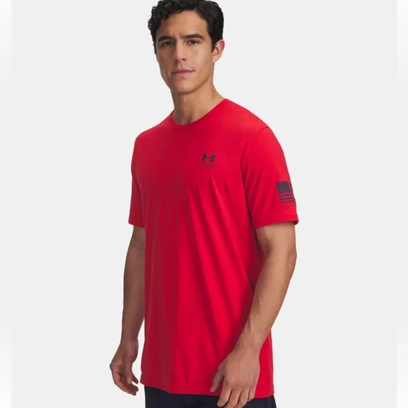 Under Armour Freedom Flag Tee-Shirt - Picture 2 of 13